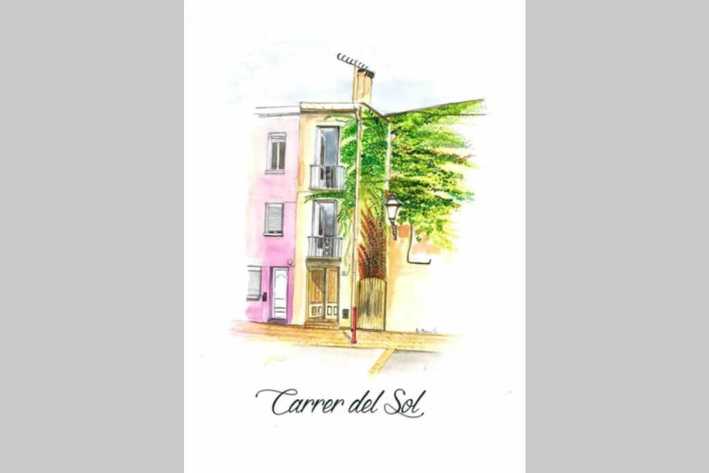 Vila Carrer Del Sol Sainte-Marie-la-Mer Exteriér fotografie